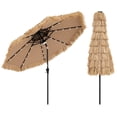thumbnail image 1 of Gymax 7 FT Hawaiian Style Umbrella Sun-proof Thatched Patio Tiki Umbrella w/8 Ribs, 1 of 10