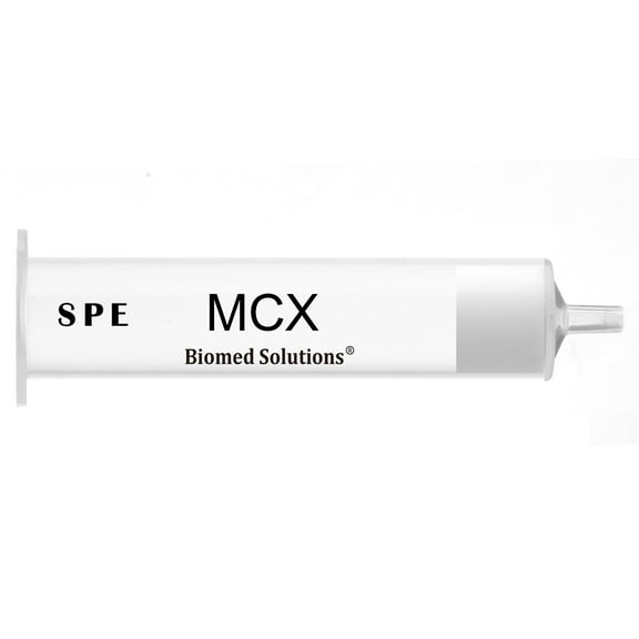 Solid Phase Extraction Cartridges MCX SPE Columns for Retention of the Target Compound for selective adsorption of analytes or interferences from complex matrices