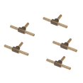 thumbnail image 5 of Adaptador de conector de tubería Sunnimix 5pcs Latón 4 mm, 5 of 5
