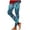 AA-Dark Blue1085, variant on XIAONU Women's Scale Print Leggings Slim Fit Full Length Tights Vibrant Playful Casual Bottoms Sky Blue