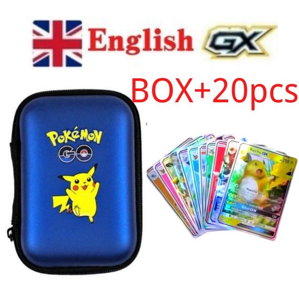 1BOX20pcs Cards GX Tag Team Mega Game Battle Carte Trading Collection English Cards Toys Kids Gifts