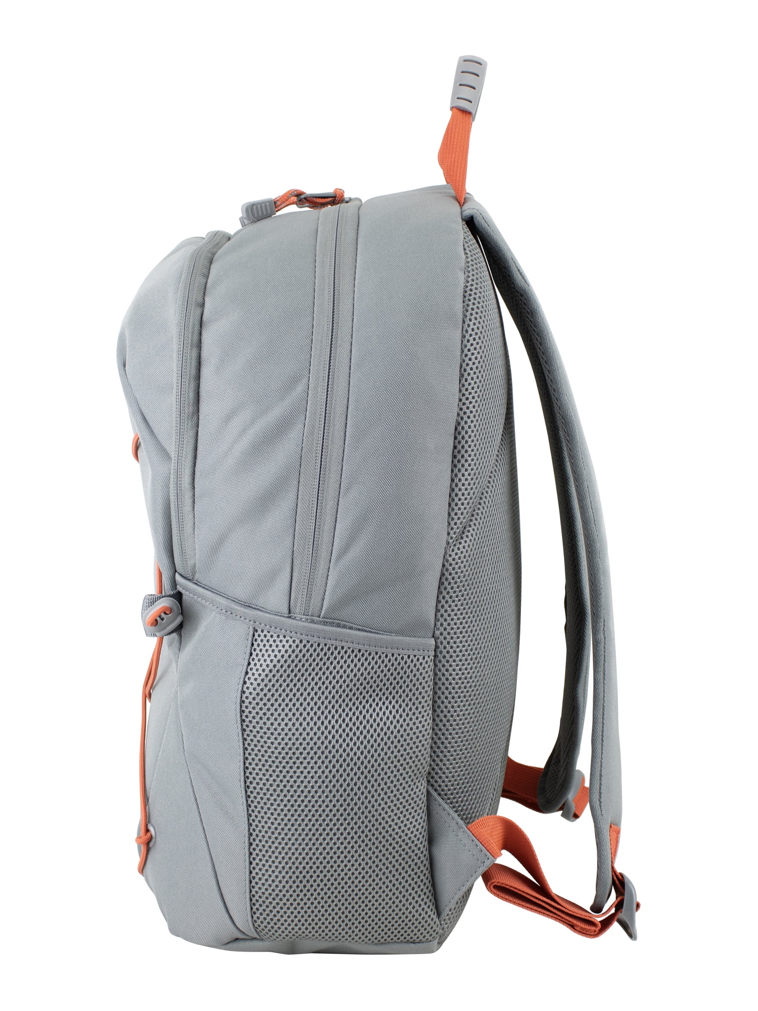 Eastsport Unisex Ascend Athleisure 18.5" Bungee Backpack, Ash Gray