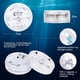 thumbnail image 4 of Luces LED sumergibles, 2 piezas, 13 LED multicolor, luces de piscina con control remoto, iluminación subacuática impermeable IP68, luces de bañera para acuario, spa, estanque, fiesta, jardín, 4 of 5