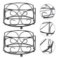 thumbnail image 5 of CTIRCHIU Coaster Holder Stand Coaster Holder Iron 2Pcs, 5 of 10