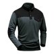 thumbnail image 3 of pstuiky manga larga para hombre, Sudadera con capucha para hombre, de color liso, manga larga, cuello alto, cuadros, bolsillos y botones, con bloques de color top de hombre xl, 3 of 3