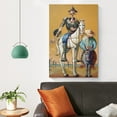 thumbnail image 4 of Póster de pintura de Don Quijote de Picasso (10), impresión de imagen, arte de pared, póster, pintura, lienzo, carteles, obras de arte, regalo, habitación, estética, 24 x 36 pulgadas (60 x 90 cm), 4 of 6