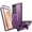 Purple, variant on FITO For Samsung Galaxy S23 Ultra Case，Full-Body Phone Case with Kickstand (Purple)