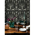 thumbnail image 3 of Harry Potter Horcrux Damask Peel and Stick Wallpaper, 3 of 14