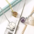 thumbnail image 6 of Monebena 3Pcs Handmade Crystal Necklace Holder Adjustable Empty Crystal Stone Holder Necklace Crystal Pendant Necklace Chain for Jewelry DIY, 6 of 6