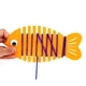 thumbnail image 3 of 6 piezas Montessori juguetes de enhebrado de cordones para tejer peces juego de actividades de enhebrado juguetes para bebé, 3 of 7
