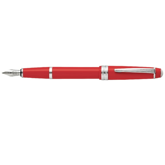 Cross Bailey Light Red Lacquer Medium Nib Fountain Pen