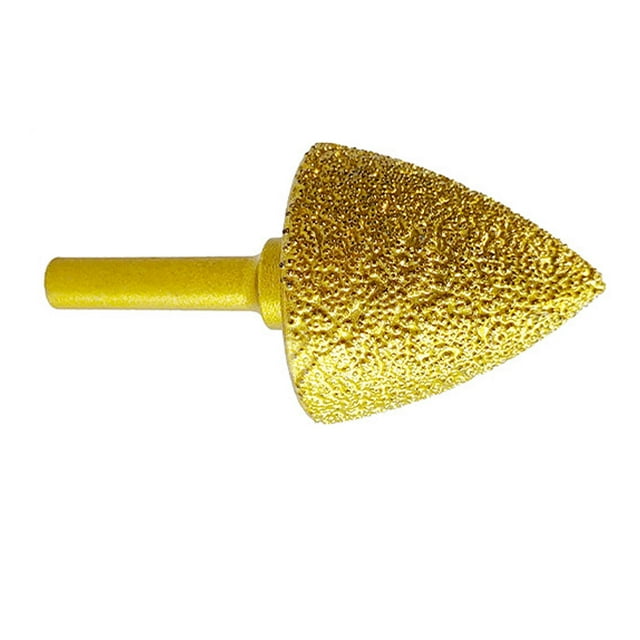 Broca de diamante para rectificado de fresas, vástago de 6 mm, accesorio de taladro, herramienta rotativa para rectificado 30mm