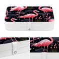 thumbnail image 4 of Flamingo Jewelry Organizer Box: PU Leather, with Removable Compartment, Portable - Jewelry Box and Organizer Box, 4 of 6