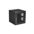 thumbnail image 6 of StarTech.com  4-Post 12U Wall Mount Network Cabinet with 1U Shelf, 19" Hinged Wall-Mounted Server Rack for Data / AV / Electronics / Computer Equipment, Flexible Vented Rack Enclosure, 6 of 8