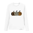 thumbnail image 4 of WMTBSRSW Girls Thanksgiving Shirt Cute Pumpkin and Bow Graphic Tee Casual Long Sleeve Crewneck Tops Holiday Blouse, 4 of 5