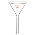 thumbnail image 1 of StonyLab Heavy Wall Borosilicate Glass Funnel, 75mm Diameter, 1-Pack Laboratory Chemistry Glassware, 1 of 7