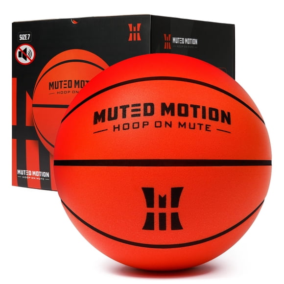 Balón de baloncesto MUTED MOTION talla 7 de espuma silenciosa para interior