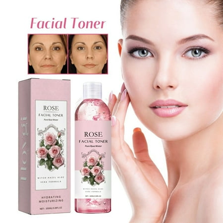 HYLLai KeirineCC Deep Rose Toner - Rose Toner for Face | Toner for Sensitive Skin | Korean Toner for Face | Toner for Oily Skin - Gifts For Women