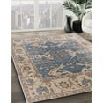 thumbnail image 2 of Ahgly Company Indoor Rectangle Mid-Century Modern Tan Brown Oriental Area Rugs, 8' x 12', 2 of 6