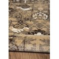 thumbnail image 3 of Linon Home Decor Serape Area Rug Collection, Brown and Ivory, 2' x 3', 3 of 7