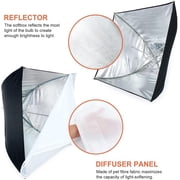 LINCO Photography Photo Studio Lighting 24x24 Softbox Light Kit AM141