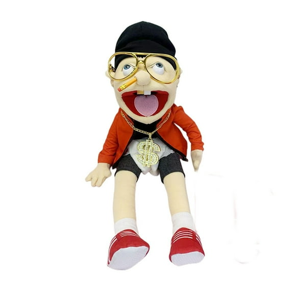 22.8in" Jeffy Puppet Plush Toy, Jeffy Hand Puppet Suitable for Small and Large Hand Puppet Toys, Soft and Fun Hand Puppets for Birthday Gifts Girl Boy,Fun Parent-Child Games Family Toys