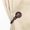 Cocoa, variant on Central Design 4890-034 Remi Curtain Holdback Set, Antique Brass - Set of 2