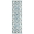 thumbnail image 5 of SAFAVIEH Isabella Kuzman Floral Bordered Area Rug, Light Blue/Cream, 3' x 5', 5 of 6