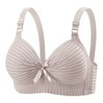 thumbnail image 2 of HongQid Wireless Bra Seamless Push Up Full Coverage Supportive Everyday Sport T-Shirt Bra Regular & Plus Size, 2 of 8
