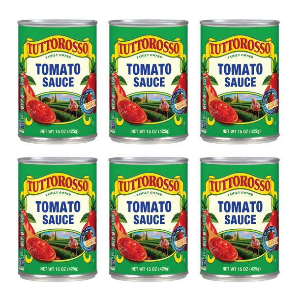 Tuttorosso Tomato Sauce, Gluten Free and Vegetarian Recipe, 15 Ounce