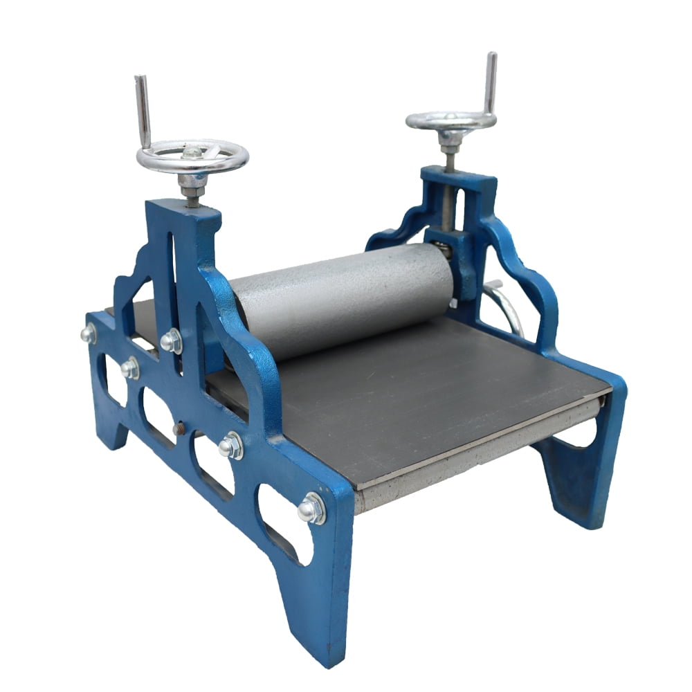 Techtongda Manual Slab Roller Printmaking Machine Tabletop Adjustable