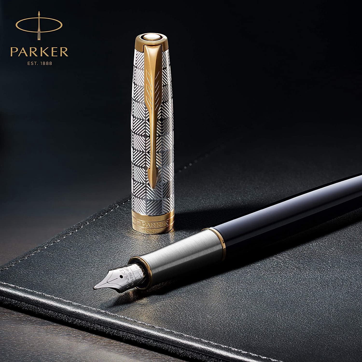 Parker Sonnet Blue CT Fountain Pen - Medium