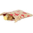 thumbnail image 3 of 3x4 Jute Burlap Canvas Reusable Gift Bags w. Drawstrings (Red , X-Small) -  Presents, Party Favors, , Samples by, 3 of 7