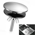 thumbnail image 5 of 1PC Kitchen Sink Hole Cover Faucet Stainless Steel Kitchen Sink Tap Hole Plate Stopper Cover Blanking Metal Plug, 5 of 9
