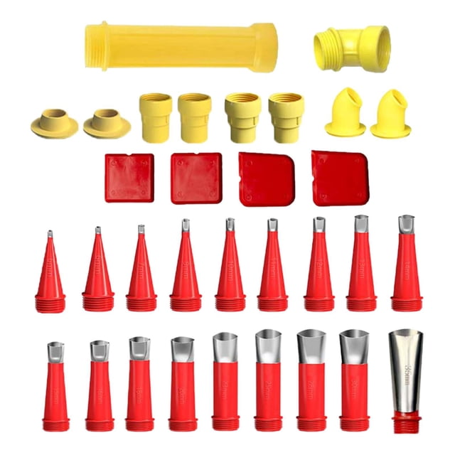 GROWTH TANK Buse de Calfeutrage Kit de Finition Réutilisable Facile à Utiliser Remplacement Professionnel 32 Pcs