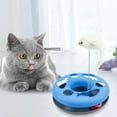 thumbnail image 2 of Amyove Cat Round Spring Roller Tracks With Exercise Balls Teaser Mouse Pet Interactive Toy For Indoor Cats, 2 of 8