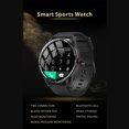 thumbnail image 4 of de Actividad Física Reloj Inteligente Bluetooth con Pantalla Táctil Recordatorio de Mensajes Podómetro Impermeable Monitor de Sueño Contado Sunnimix reloj de presión arterial, 4 of 8