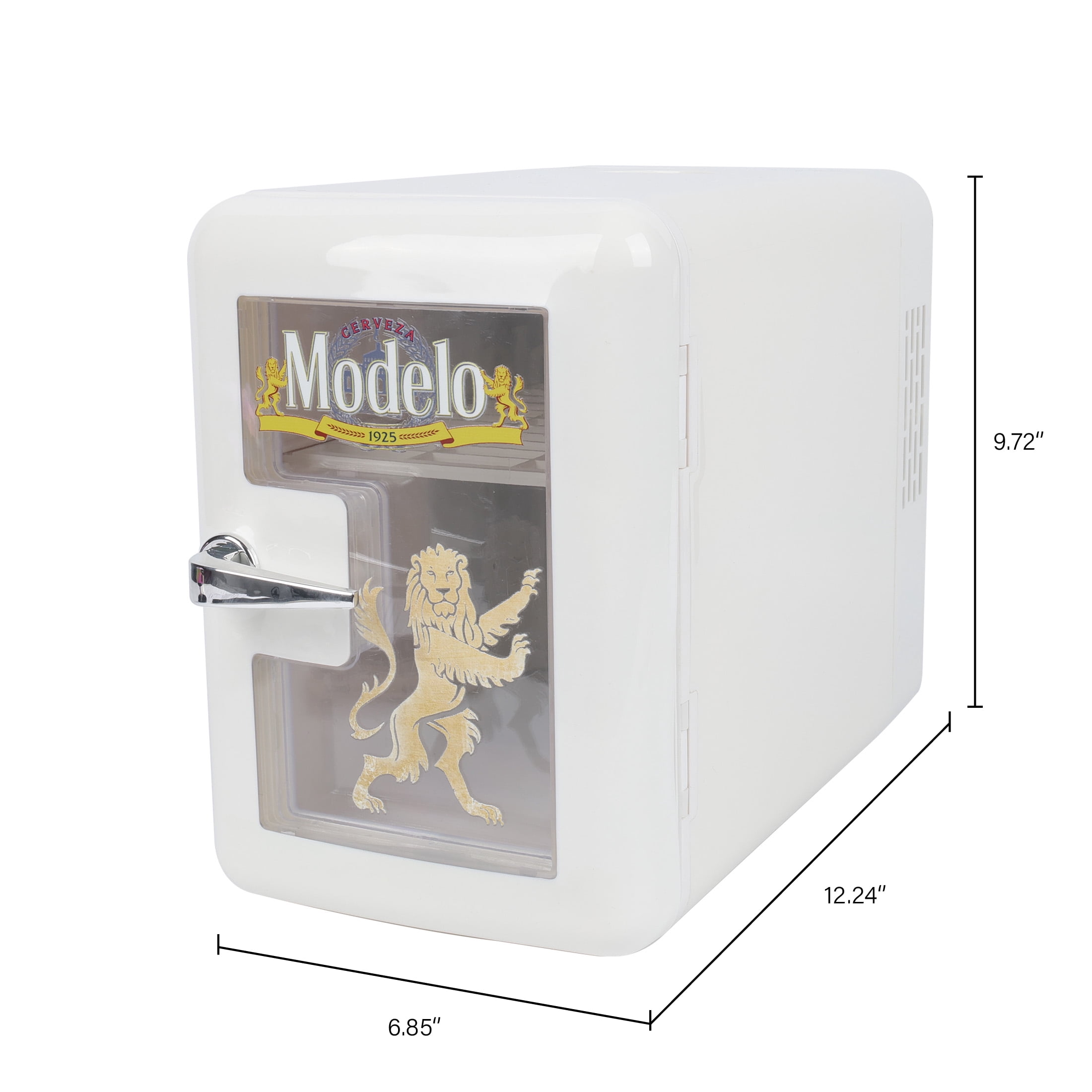 Modelo 5L 9-Can Mini Fridge, White