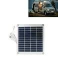 thumbnail image 3 of Misright 5W12V Compact Solar for Backpacking Outdoor Efficient Weak Light Charging, 3 of 10