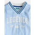 thumbnail image 2 of Wonder Nation Little Boys Soccer Jersey Tee with Long Sleeves, 2 Piece, Sizes 4-10, 2 of 3