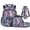 Axolotl Purple, variant on KUIFORTI Cute Penguin 4Pcs Kids Backpack Set, Lightweight Bookbag with Lunch Box Pencil Pouch Water Bottle Sleeve for Elementary Primary Middle School