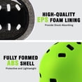 thumbnail image 2 of Casco de bicicleta RRK para niños pequeños, de 2 a 8 años, ajustable, verde, 2 of 8
