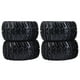thumbnail image 3 of Neumático RC, Neumático De Coche RC De 4 Piezas, Para Camión RC A Escala 1/10 Mgaxyff RC Car Tyre, 3 of 8