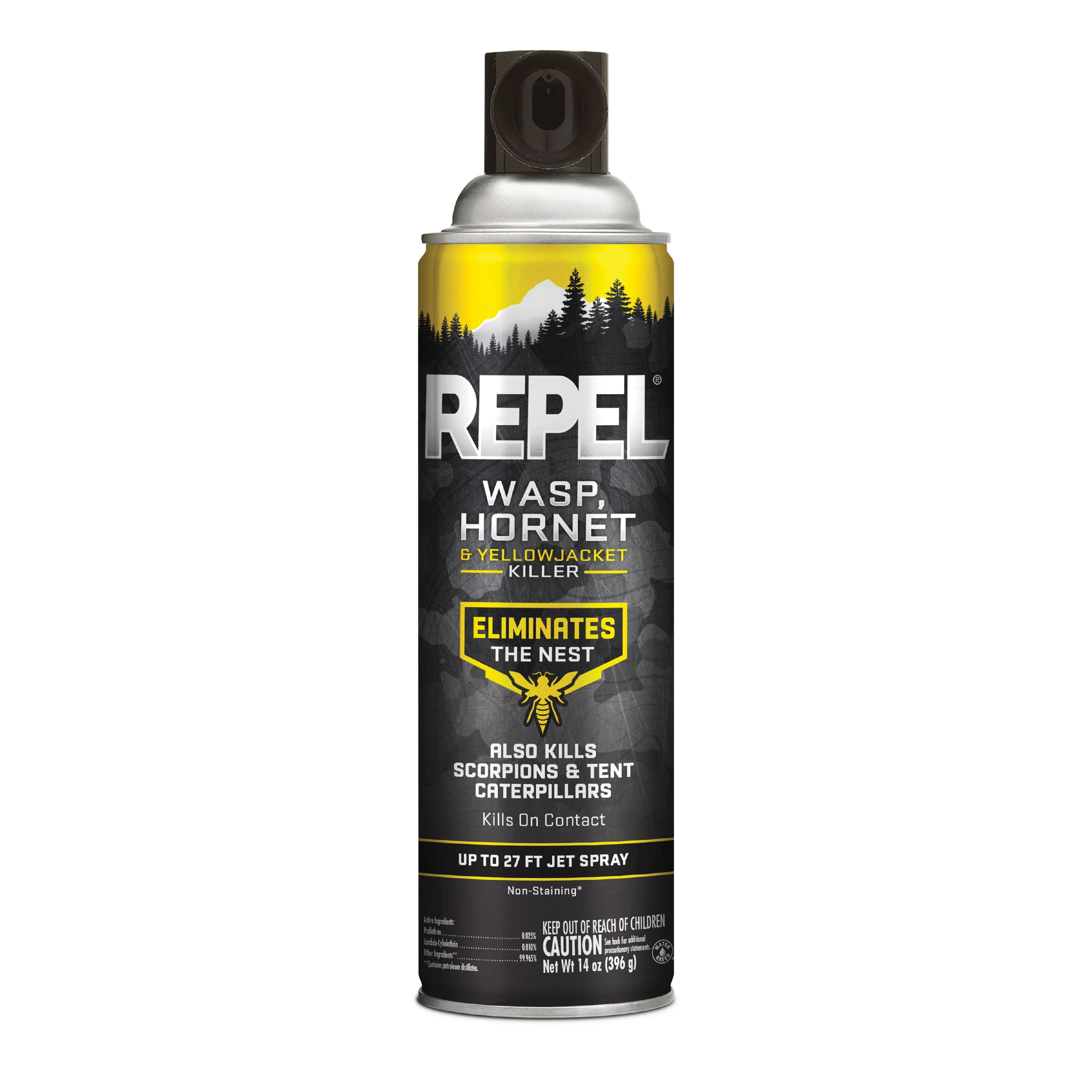Repel Wasp, & Yellowjacket Killer, Aerosol, 14oz