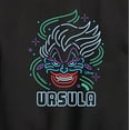 thumbnail image 3 of Disney Villains - Neon Ursula - Toddler & Youth Crewneck Fleece Sweatshirt, 3 of 5