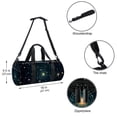 thumbnail image 5 of Constellation Large Capacity Sports Bag with Interior Zipper Pocket - Luggage, Basketball, Weekender, and Dance Use, 5 of 6