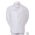 thumbnail image 4 of 6PC BABY KID TEEN BOY 1ST COMMUNION BAPTISM CHRISTENING WHITE SUIT STOLE SM-20, 4 of 8