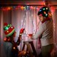 thumbnail image 3 of ¡Nuevo estilo! Sombrero de Navidad LED, gorro iluminado, cálido, 48 patrones, suéter de muñeco de nieve de Año Nuevo, decoraciones navideñas, 3 of 4
