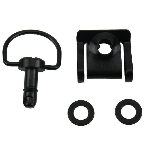 Suitable for Tornillos de liberación rápida for motocicleta, negros, de 17 mm, universales, con anillo en D de 1/4, for Honda, Yamaha y Suzuki.