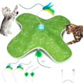 thumbnail image 1 of Juguete interactivo para gatos Muhhiba recargable con pluma móvil, 1 of 6